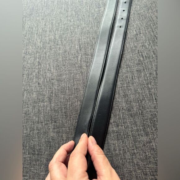 GUCCI REVERSIBLE LEATHER BELT - Picture 6 of 14